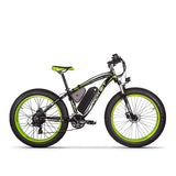 RichBit RT-012 Plus 21s Electric Bike With Computer Speedometer electric Odometer Powerful Electric MTB Bike 17AH 1000W eBike