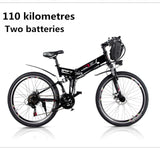 New Electric Bike 21 Speed 10AH 48V 350W 110KM Built-in Lithium battery E bike electric 26" Off road Electric bicycle Folding