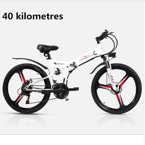 New Electric Bike 21 Speed 10AH 48V 350W 40KM Built-in Lithium battery E bike electric 26" Off road Electric bicycle