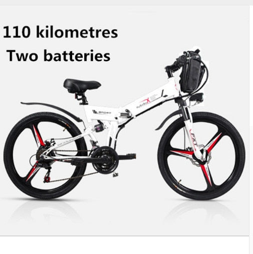 New Electric Bike 21 Speed 10AH 48V 350W 40KM Built-in Lithium battery E bike electric 26" Off road Electric bicycle