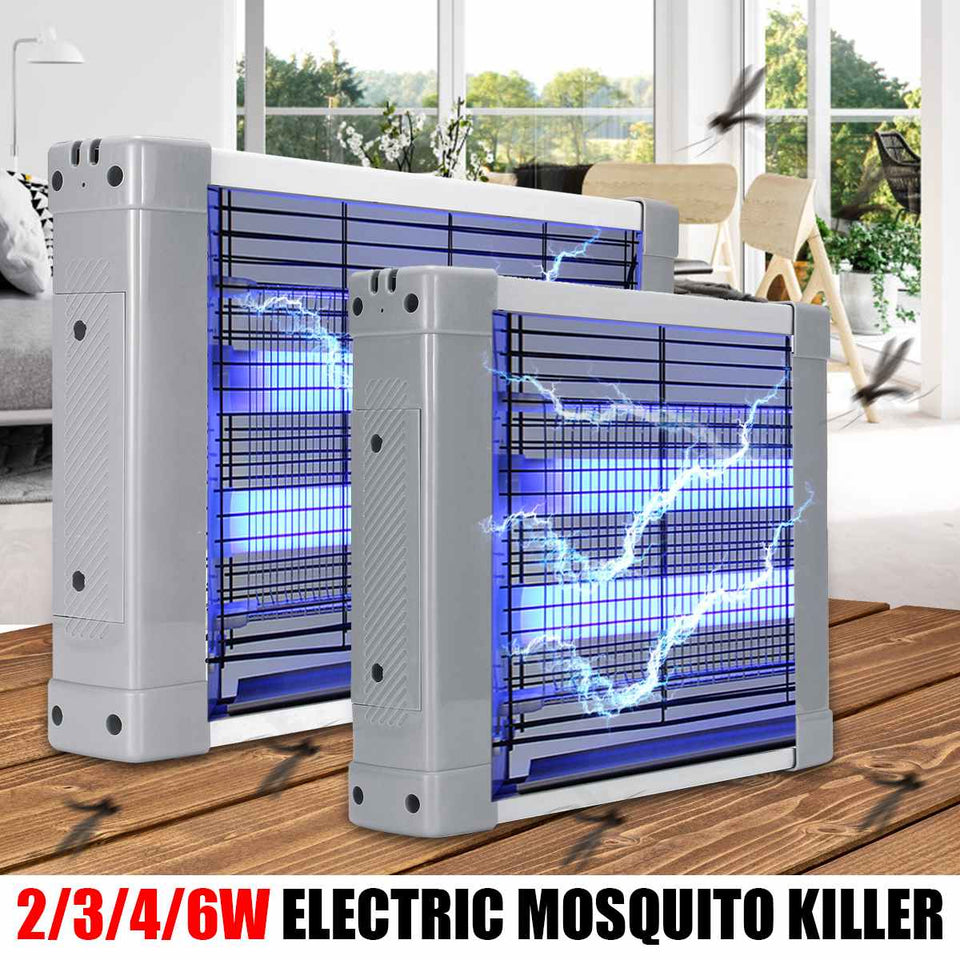 2/3/4/6W Mosquito Killer Lamps LED Night Light Electric Socket Mosquito Fly Killer Zapper Bug Insect Physical Trap AntiMosquito