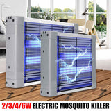 2/3/4/6W Mosquito Killer Lamps LED Night Light Electric Socket Mosquito Fly Killer Zapper Bug Insect Physical Trap AntiMosquito